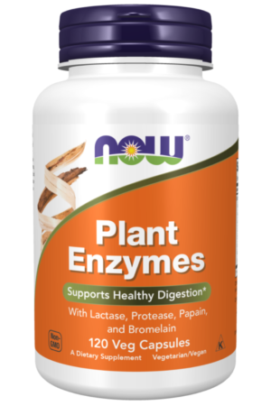Now Plant Enzymes Caps 120's